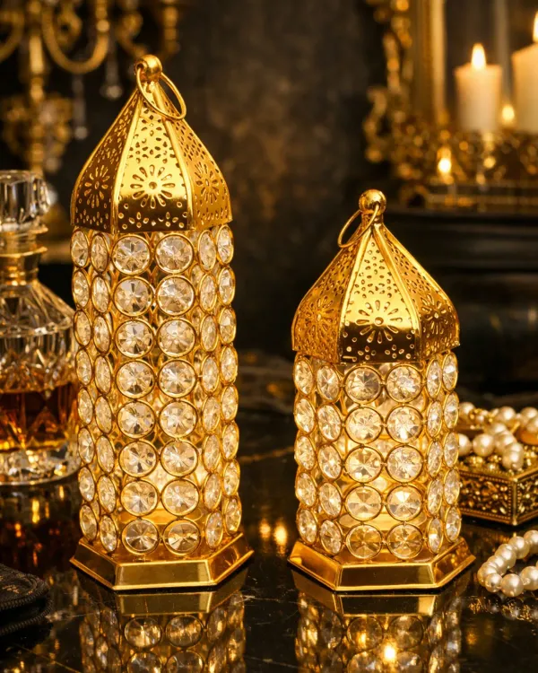 Gold_Moroccan_Crystal_Lantern_Set_(Set_of_2)_|_Hanging_Candle_Lanterns