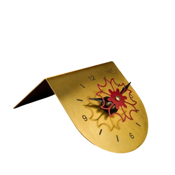 Gold_Metal_Floral_Pattern_Desk_Clock