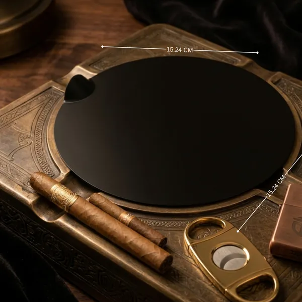 Black_Round_Cigar_Ashtray