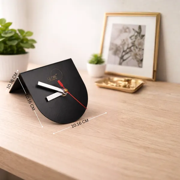 Black_Geometric_Quartz_Table_Clock