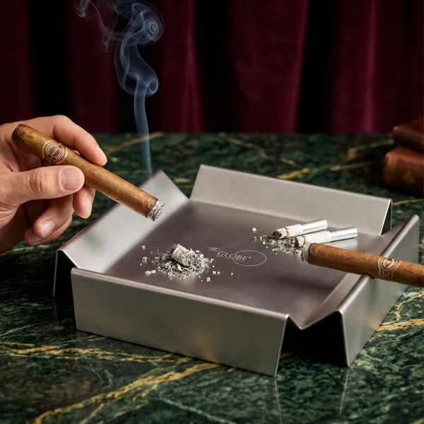 Silver_Metal_Modern_Cigar_Ashtray