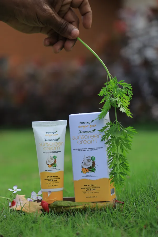 Keramruth_Spf_50_Pa+++_Calendula_Sunscreen_Cream