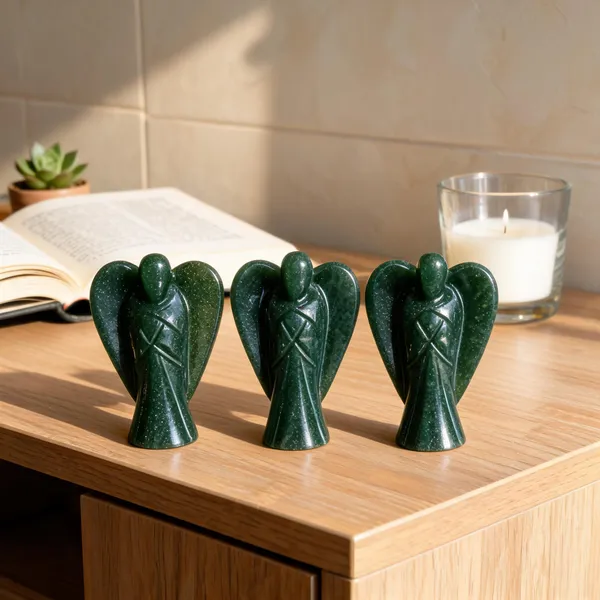 Green_Carved_Stone_Angel_Figurine_Set_Of_3