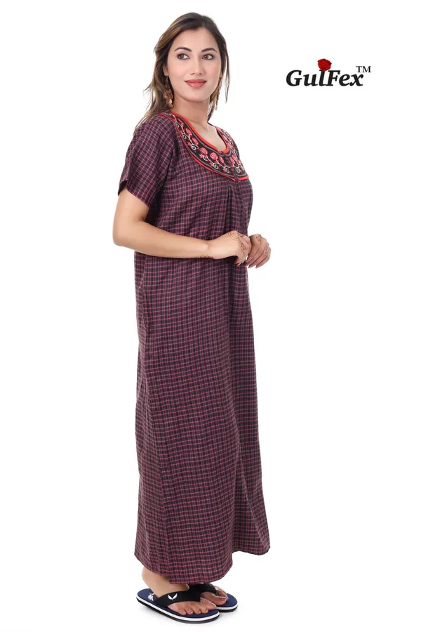 Dark_Purple_Cotton_Casual_Nighty_For_Women
