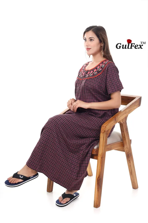 Dark_Purple_Cotton_Casual_Nighty_For_Women