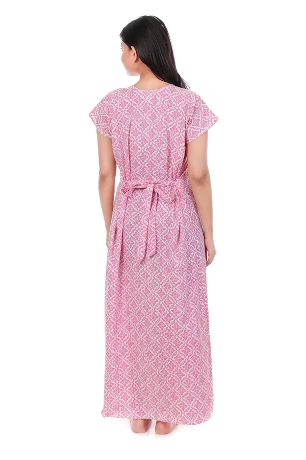 Pink_Cotton_Casual_Nighty_For_Women