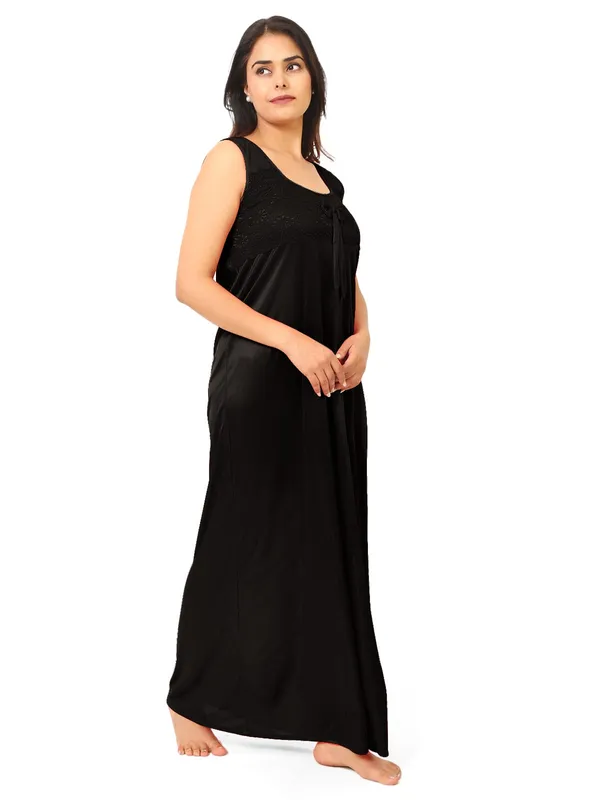 Black_Satin_Nighty_For_Women