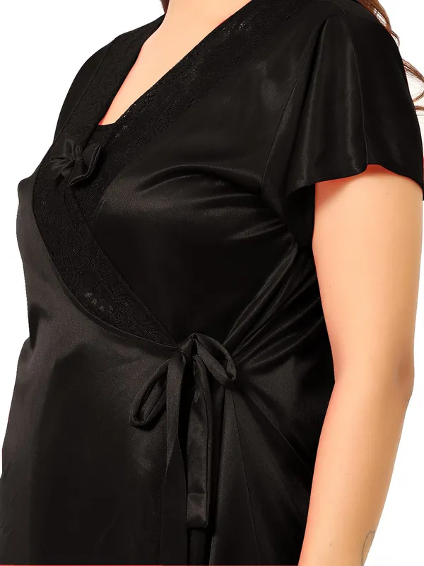 Black_Satin_Nighty_For_Women