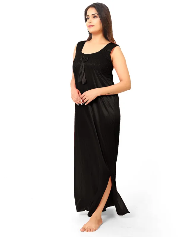 Black_Satin_Nighty_For_Women