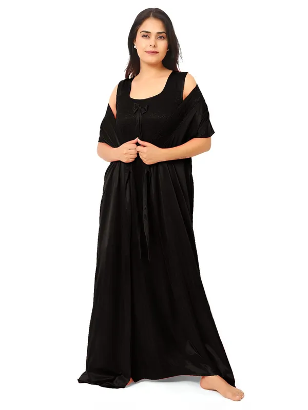 Black_Satin_Nighty_For_Women
