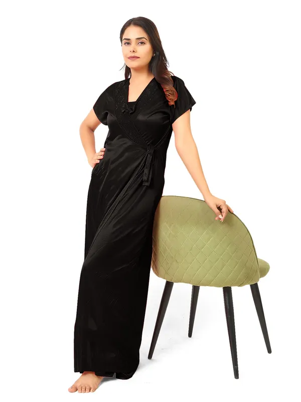 Black_Satin_Nighty_For_Women
