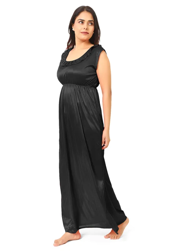 Black_Satin_Nighty_For_Women