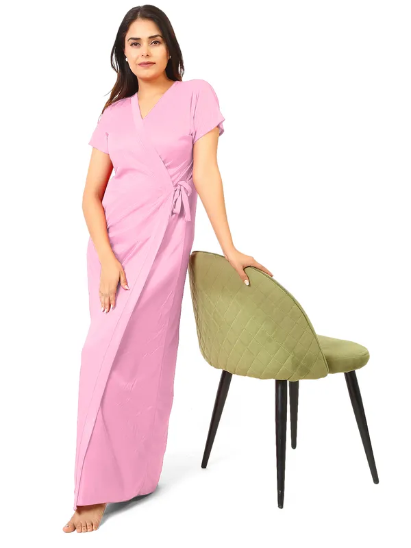 baby_pink_Satin_Nighty