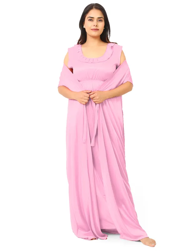 baby_pink_Satin_Nighty