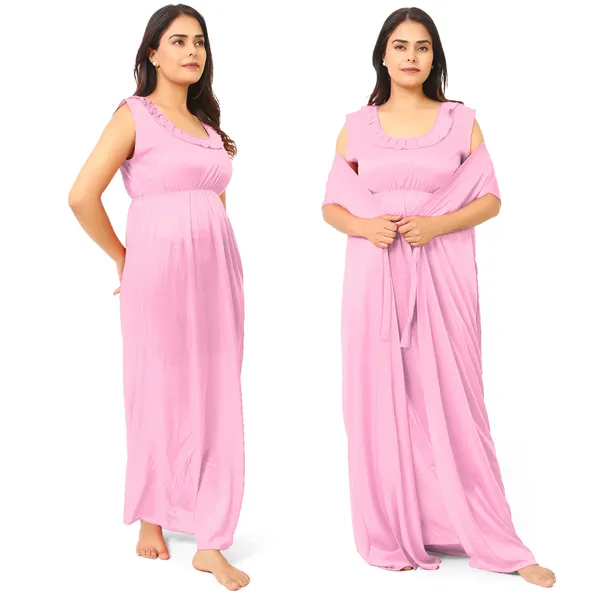 Baby_Pink_Satin_Nighty_For_Women