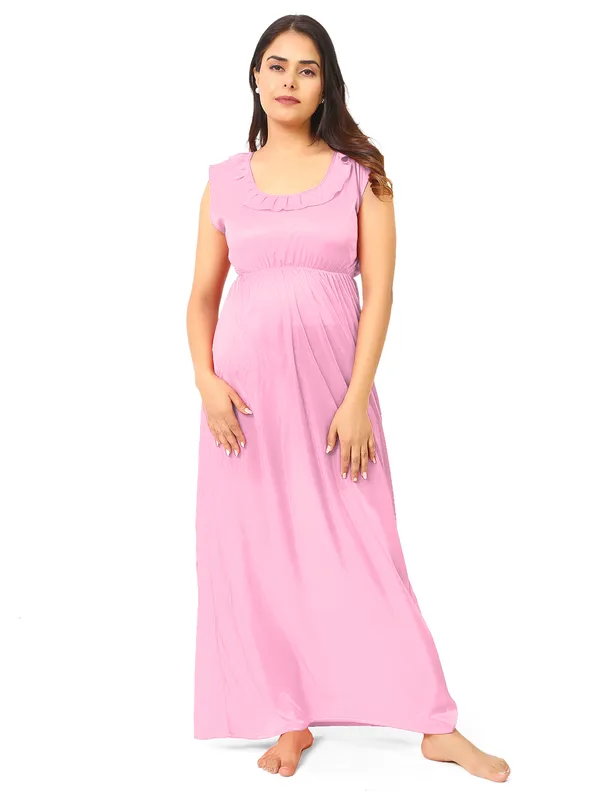 Baby_Pink_Satin_Nighty_For_Women