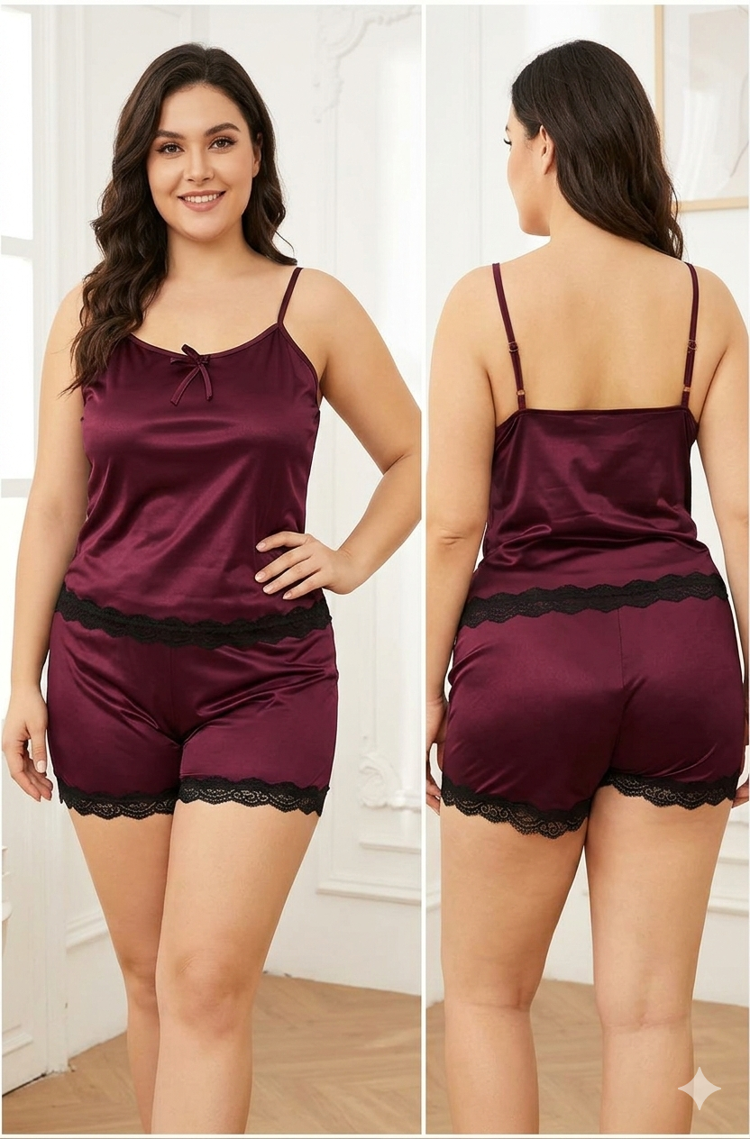 Maroon_Short_Nighty