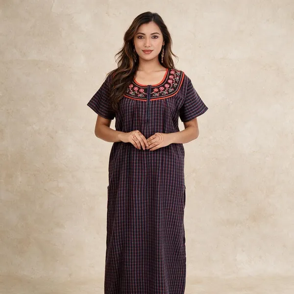 Purple_Cotton_Casual_Nighty_For_Women