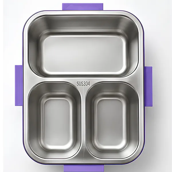 Leak-Proof_3-Slot_Stainless_Steel_Lunch_Box_with_Cutlery_|_750ml_Compartment_Bento_Box_for_Kids_&_Adults