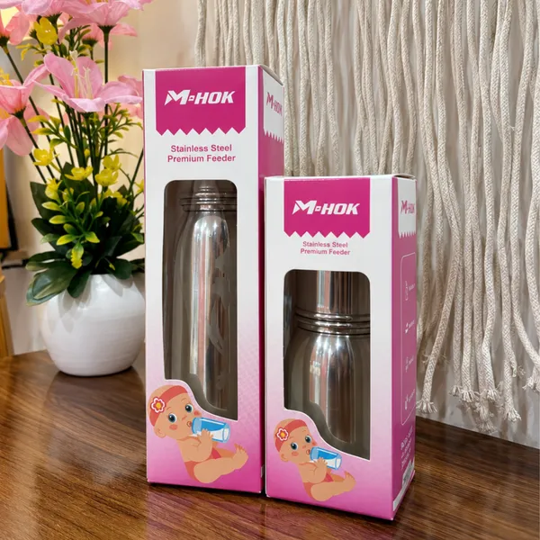 Baby_Feeding_Bottle_(150ml+250ml)_|_Free_Silicone_Nipple_(2_pcs)_|_Pack_of_2