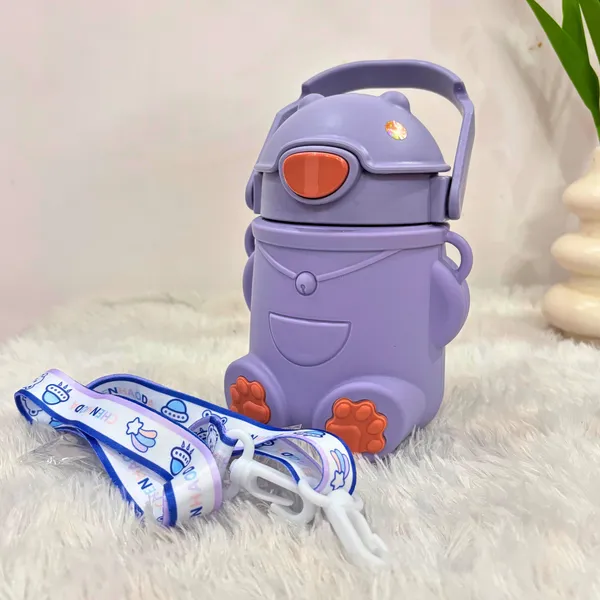 Doraemon_Insulated_Bottle_With_Silicone_Cover_400ml_Purple