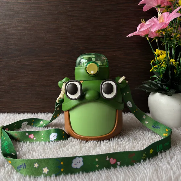 Cute_Cartoon_Insulated_Water_Bottle_600ml_Pink