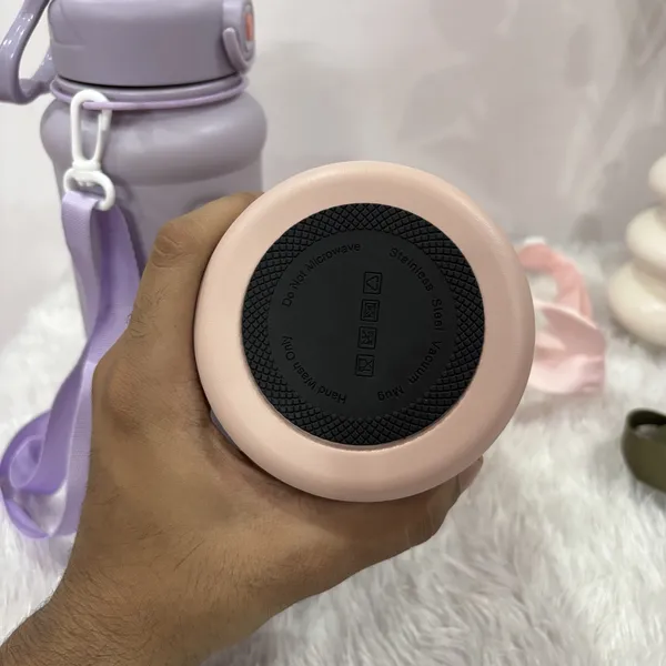 Insulated_Water_Bottle_With_Straw_Strap_850_Ml_PINK