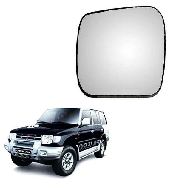 Left_Side_View_Mirror_Glass_For_Mitsubhishi_Pajero_Sfx_2000_2012_Model_Type_1_Pack_Of_01_Pcs