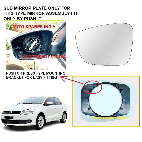 Passenger_Left_Side_View_Mirror_Glass_For_Volkswagen_Vento_2010_2015_Model_Type_1_Pack_Of_01_Pcs
