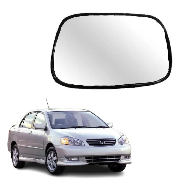 Right_Side_View_Mirror_Glass_For_Toyota_Corolla_2003_2008_Old_Model_Pack_Of_01_Pcs