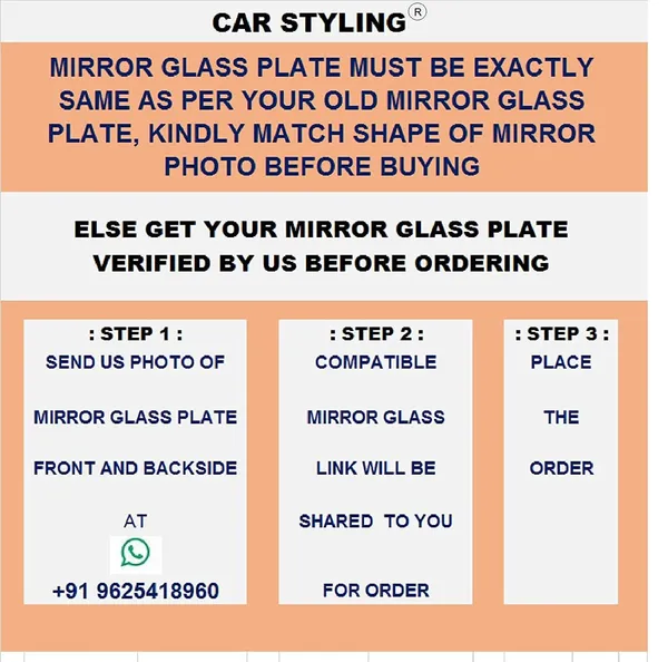 Right_Side_View_Mirror_Glass_Plate_For_Honda_City_Ivtec_Idtec_2014_2019_Model_Pack_Of_01_Pcs