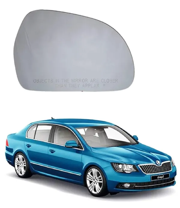 Right_Side_View_Sub_Mirror_Plate_Glass_For_Skoda_Superb_2009_2014_Model_Type_2_Pack_Of_01_Pcskoda