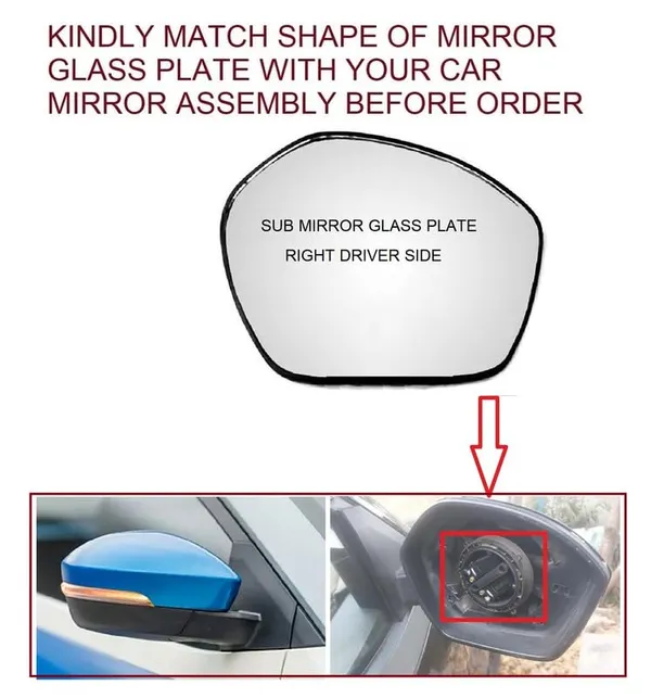 Orvm_Right_Driver_Side_View_Mirror_Glass_For_Tata_Bolt_2015_2021_Model_Pack_Of_01_Pcs