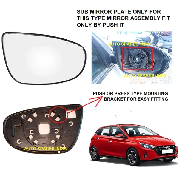 Auto_Spares_India_Orvm_Right_Driver_Side_Rear_View_Mirror_Glass_For_Hyundai_New_I20_N_Line_Model_2020_2023