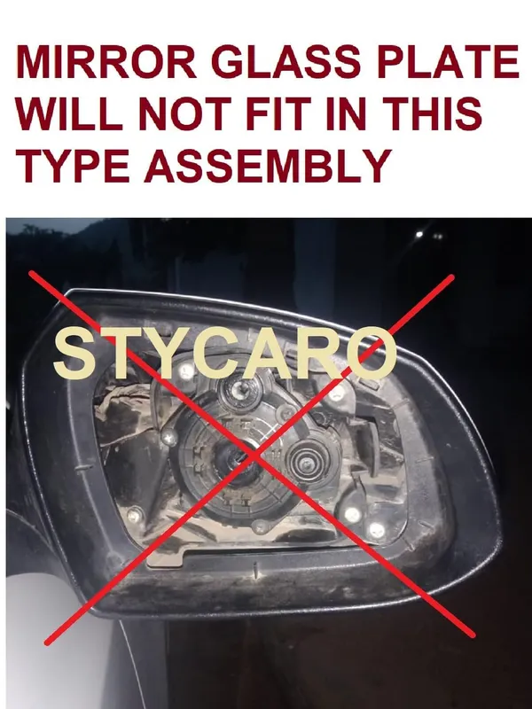 Grand_I_10_Santro_2019_Orvm_Right_Driver_Side_Mirror_Glass_Sub_With_Plate