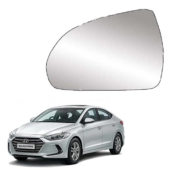 Left_Passenger_Side_View_Mirror_Glass_Plate_Compatible_With_Hyundai_Elantra_2017_2020_Model_Type_3_Non_Heated