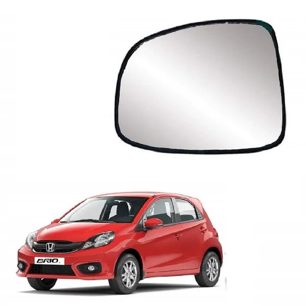 Left_Passenger_Side_View_Mirror_Glass_Compatible_With_Honda_Brio_Vx_2016_2019_Model_Type_2_Model_Non_Heated