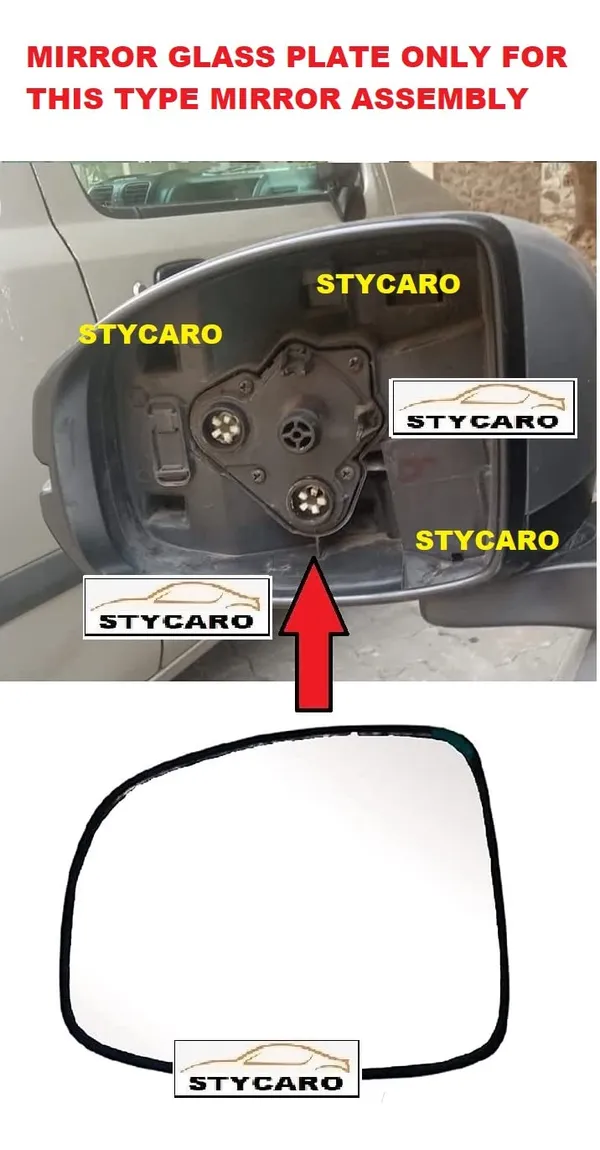 Right_Driver_Side_View_Mirror_Glass_Plate_Compatible_With_Brio_Vx_2016_2019_Type_2_Model_Pack_Of_01_Pcs_Non_Heated