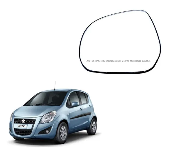 R_S_Automobiles_Left_Side_View_Mirror_Glass_For_Maruti_Ritz_2008_2018_Model_Pack_Of_01_Pcs