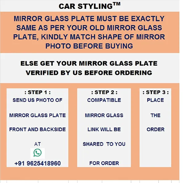 Orvm_Side_View_Mirror_Glass_Plate_For_Maurti_Sx4_2013_2015_Model_Type_2_Model_Set_Of_2_Right_Left