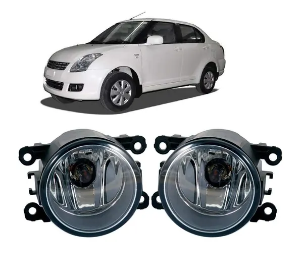 Maurti_Swift_Dzire_2011_2016_Oem_Type_Fog_Lamp_Lamps_Bumper_Light_Pair_Left_Right_With_Bulb
