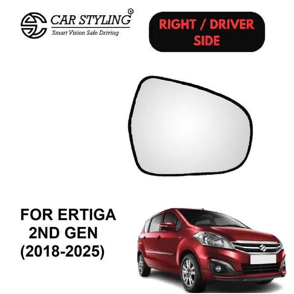 Cs_Ertiga_2nd_Gen_2018_2025_Orvm_Right_Driver_Side_Mirror_Glass_Sub_Plate