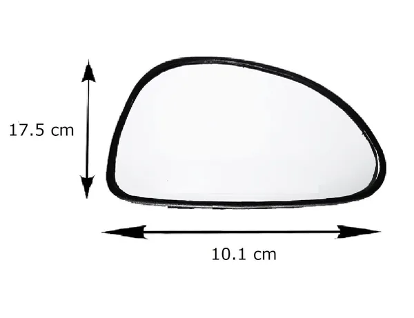 Alto_K10_Zen_Old_Orvm_Right_Driver_Side_Mirror_Glass_With_Sub_Plate