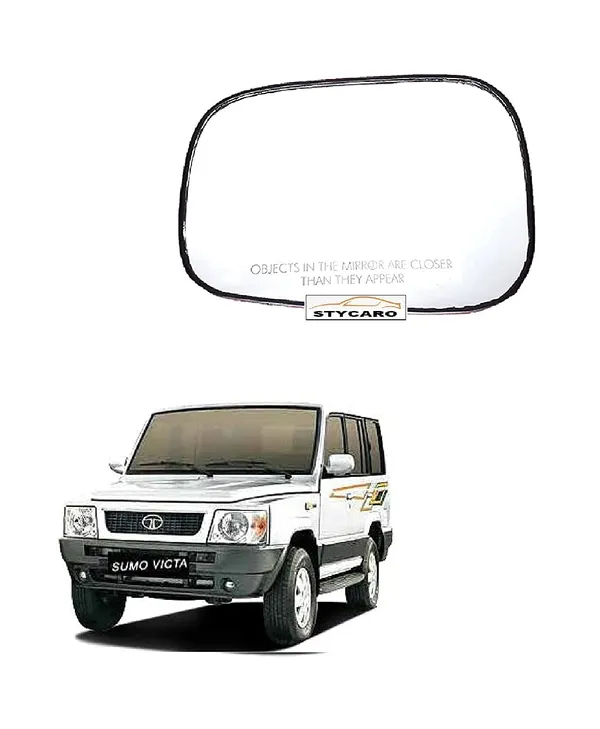 Tata_Sumo_Victa_2004_2011_Orvm_Left_Passenger_Side_Mirror_Glass_Sub_Plate