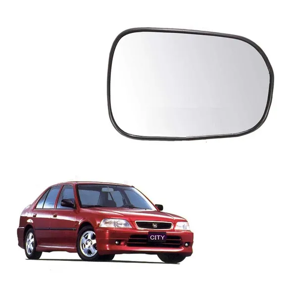 H_City_3rd_Gen_Orvm_Right_Driver_Side_Mirror_Glass_With_Sub_Plate