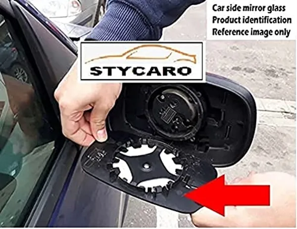 Tata_Harrier_Type_1_2018_2019_Orvm_Right_Driver_Side_Mirror_Glass_Sub_Plate