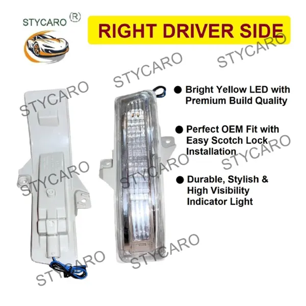 Dzire_Vitara_Brezza_Swift_Orvm_Right_Side_View_Mirror_Indicator_Light