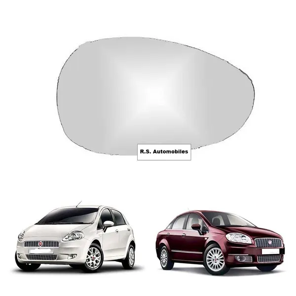 R_S_Automobiles_Right_Driver_Side_View_Mirror_Glass_For_Fiat_Punto_Linea