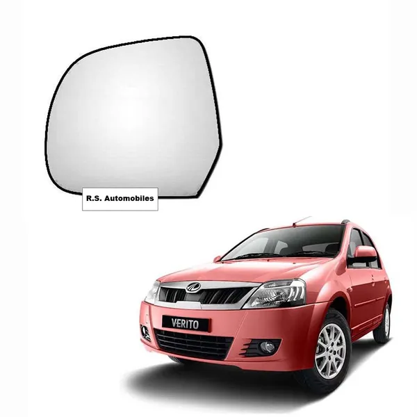 R_S_Automobiles_Left_Side_View_Mirror_Glass_For_Mahindra_Verito_2013_2019_Model