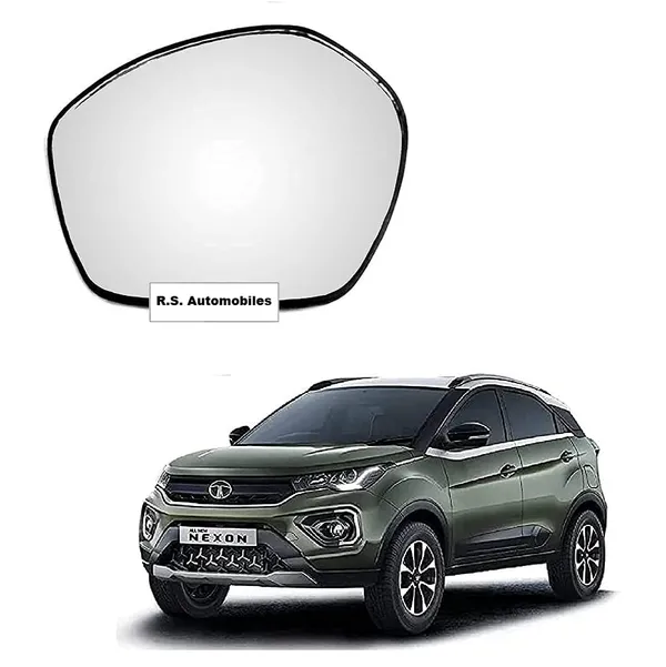 R_S_Automobiles_Side_Mirror_Glass_Plate_Compatible_With_Tata_Nexon_2017_2021_Model_Left_Side_Passenger_Side